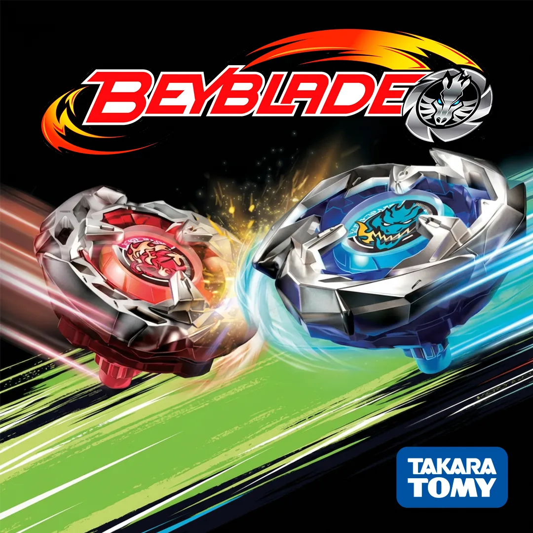 Beyblade spinning tops by Takara Tomy used in audience targeting research for US market growth