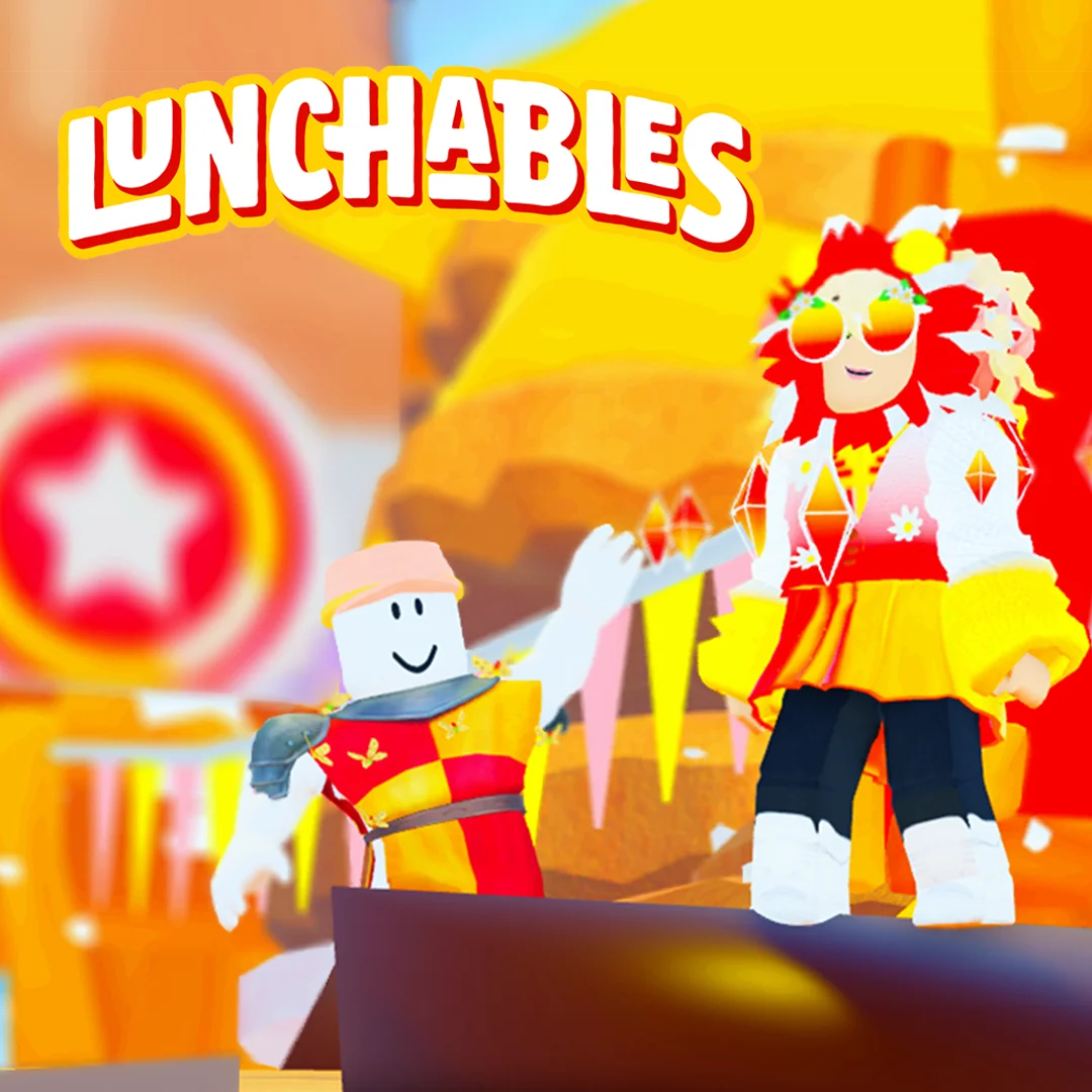 Lunchables Playables loyalty programme on Roblox with avatar rewards and branded challenges across partner games