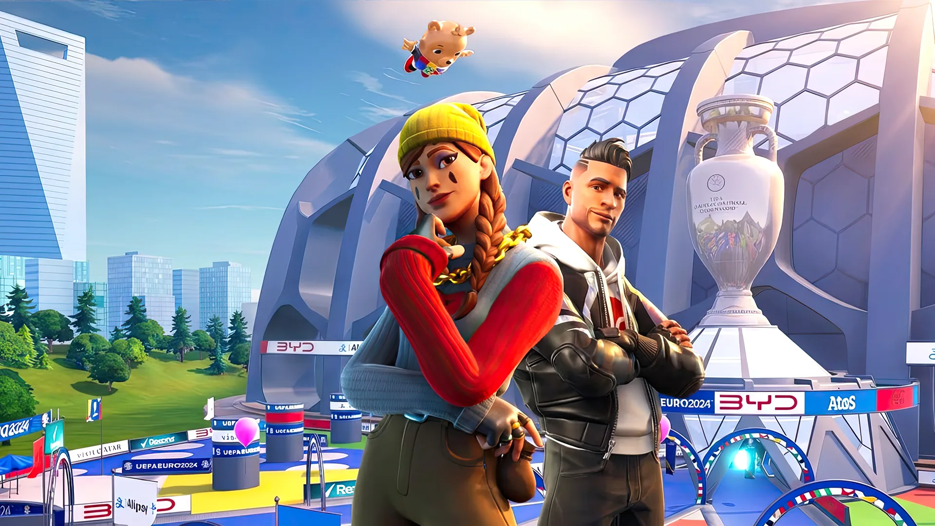 UEFA EUROballer Battle on Fortnite